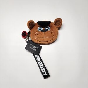Freddy Bear Plush Coin Purse